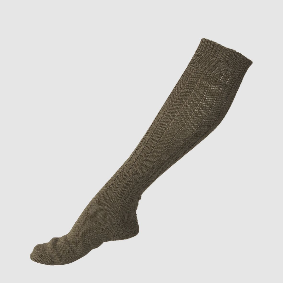 Chaussette de botte olivâtre