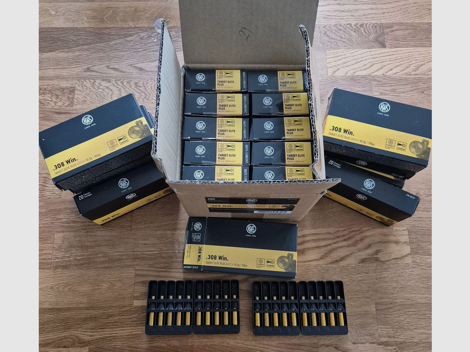 420 Hülsen .308 Win von RWS Target Elite Plus