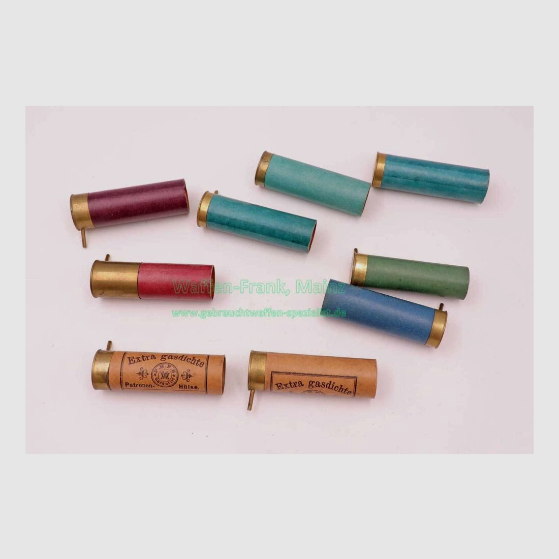 German Various Lefaucheux shotgun cartridges