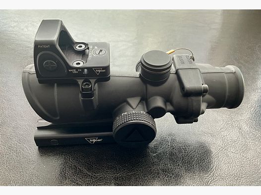 Trijicon LED ACOG 4x32 Scope plus Verstelbare Trijicon RMR