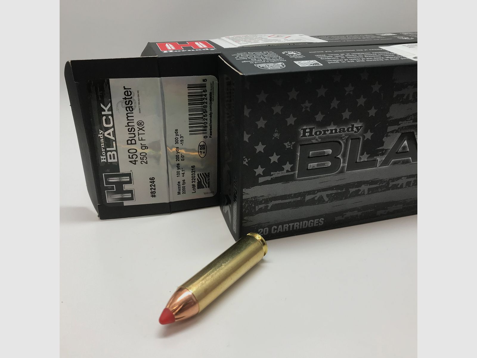 Hornady 450 bushmaster FTX