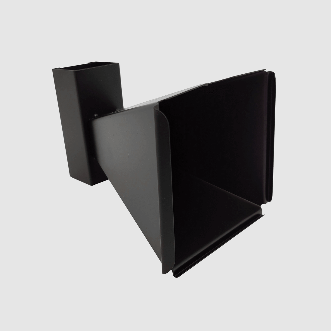 Air rifle pellet trap funnel