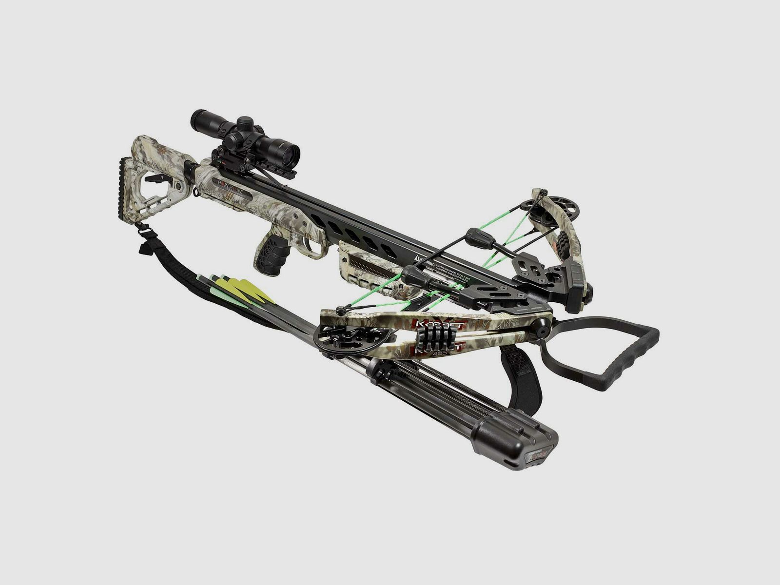 Set Hori-Zone Compoundarmbrust Kornet MX-405  - 200 lbs / 405 fps (P18)