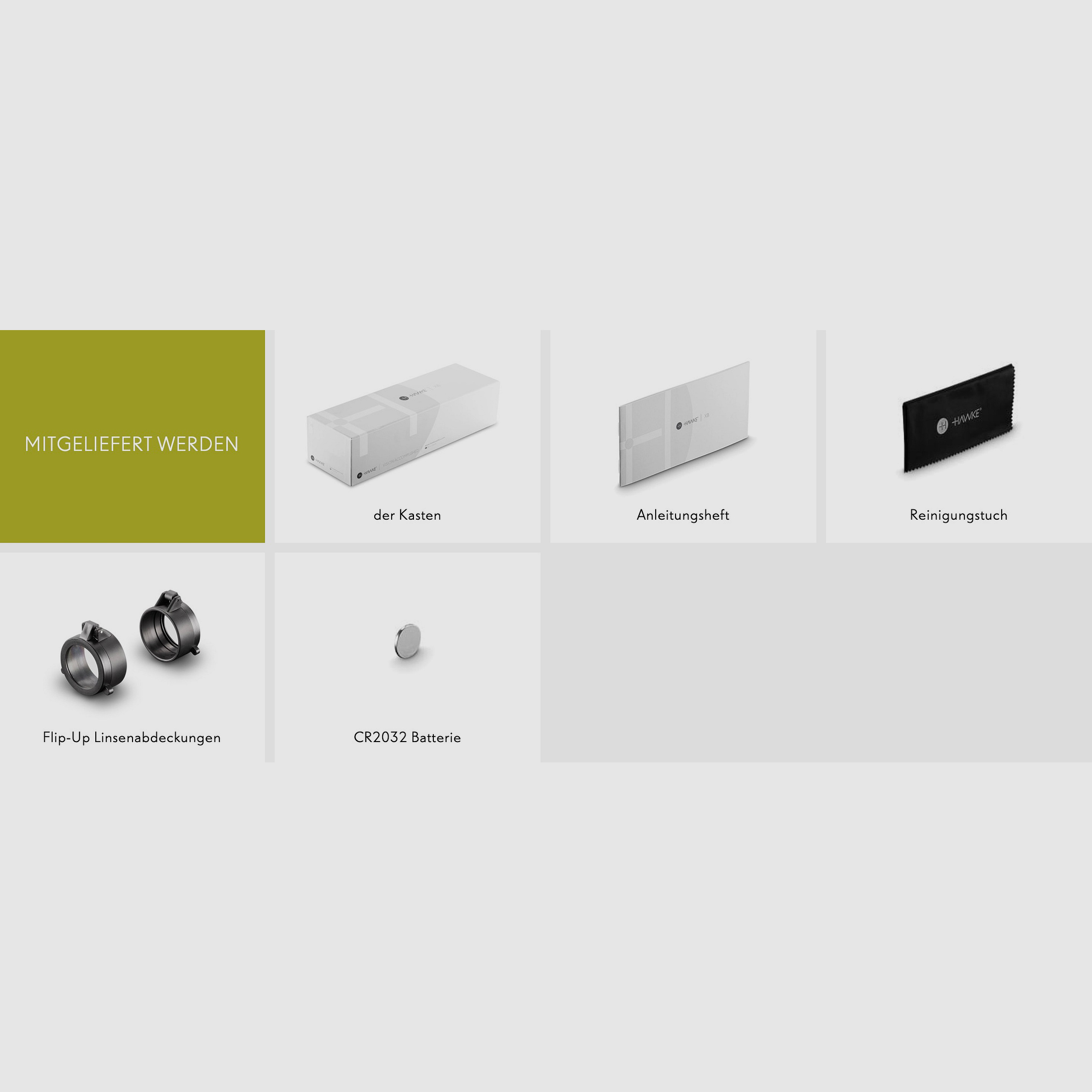 HAWKE Armbrust Zielfernrohr 12211 XB1 3x32 SR mit Leuchtkreuz