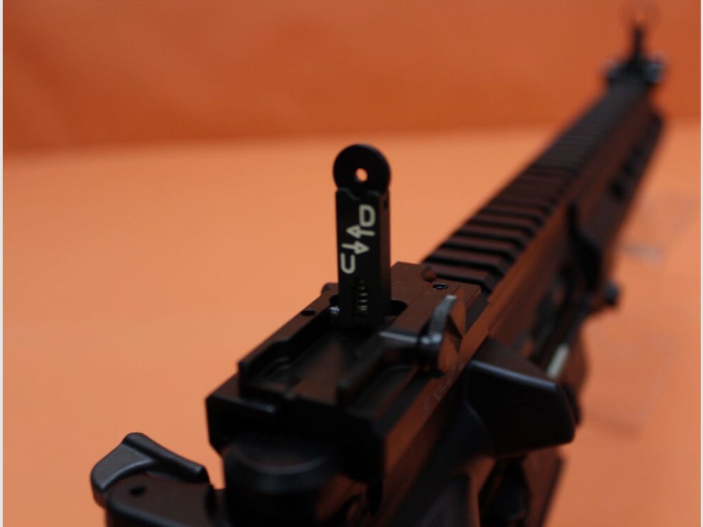 Heckler&Koch Ha.Büchse .223Rem Heckler&Koch/H&K MR223 A3 11" Lauf Schwarz HKey, Gas-Piston-System AR-15/HK416
