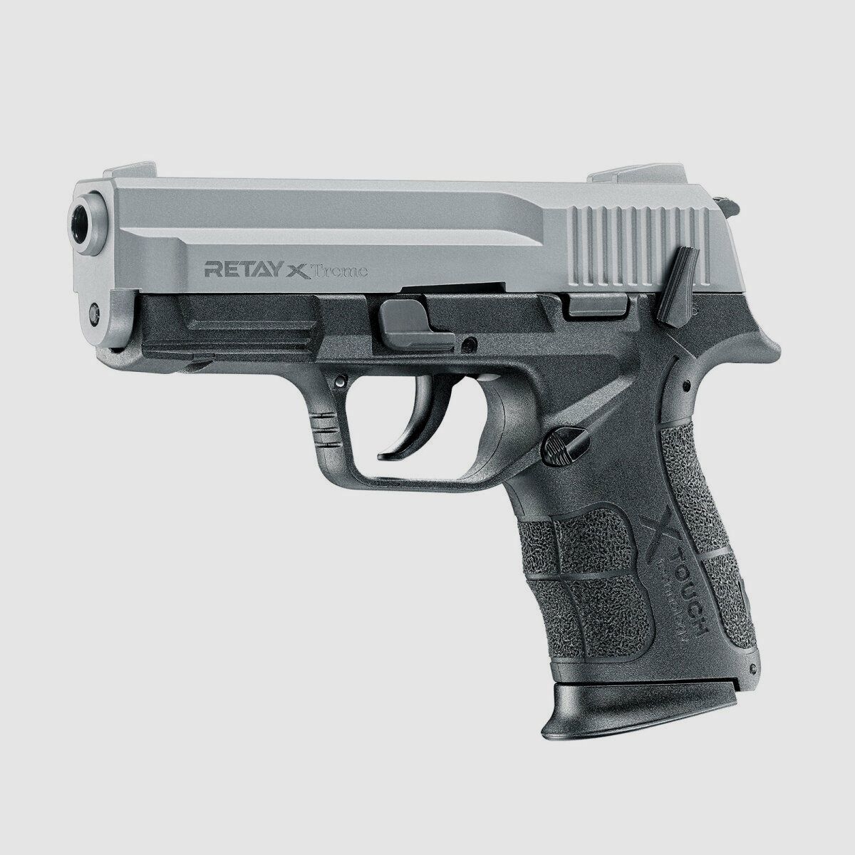 Umarex Retay X-treme NICKEL pistola de fogueo 9mm