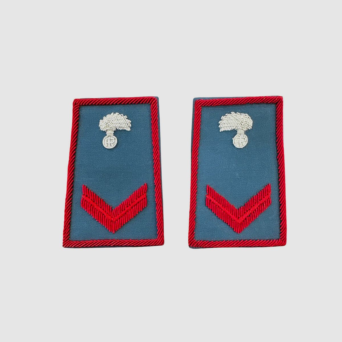 CARABINIERI – PAIR TUBULAR CARABINIERE SCELTO (EMBROIDERED IN CANOTTIGLIA)