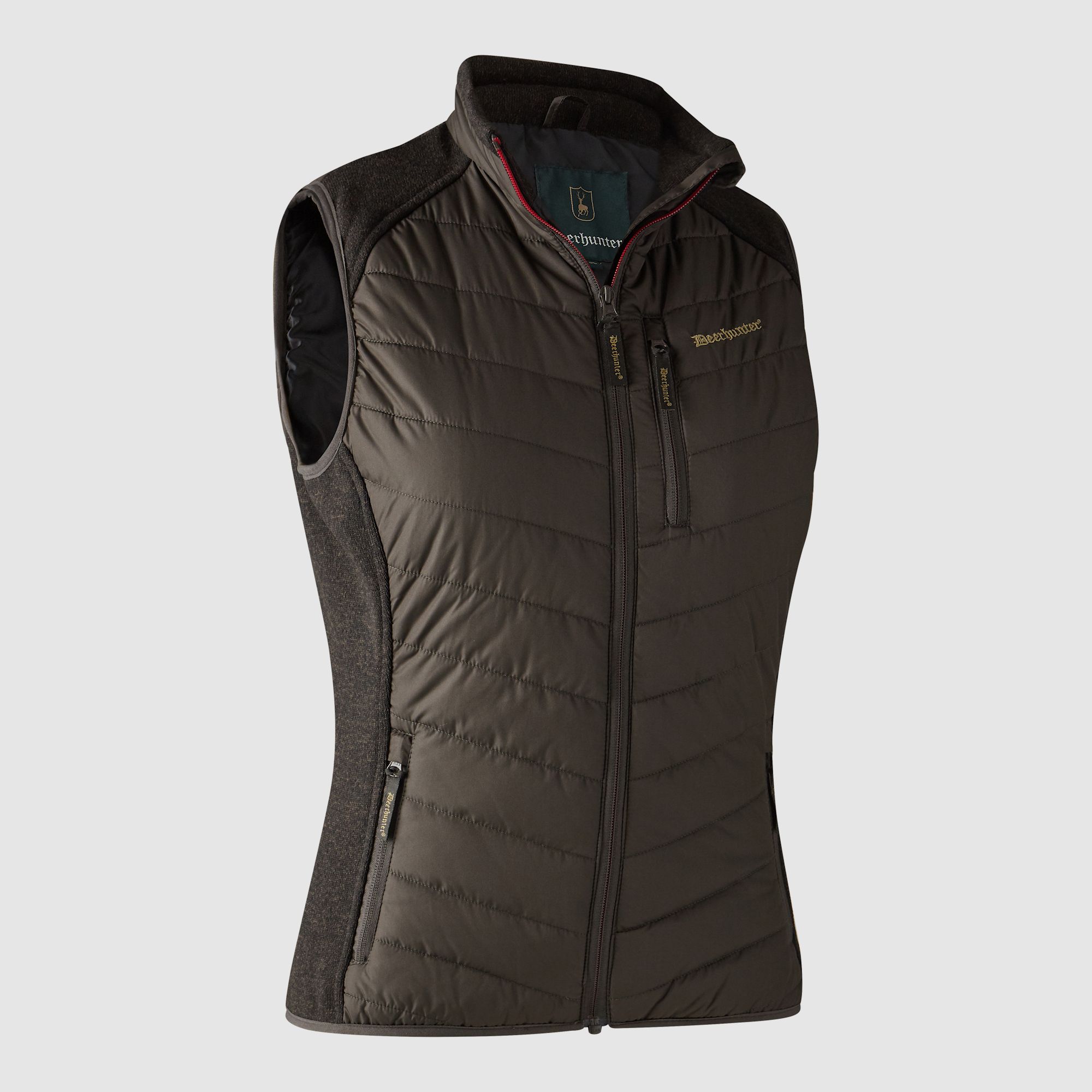 Deerhunter Lady Caroline Gilet Imbottito Foglia Marrone 46