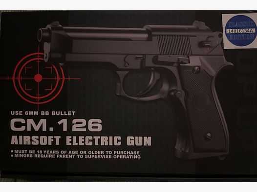 Cyma CM 126 AEG Pistole