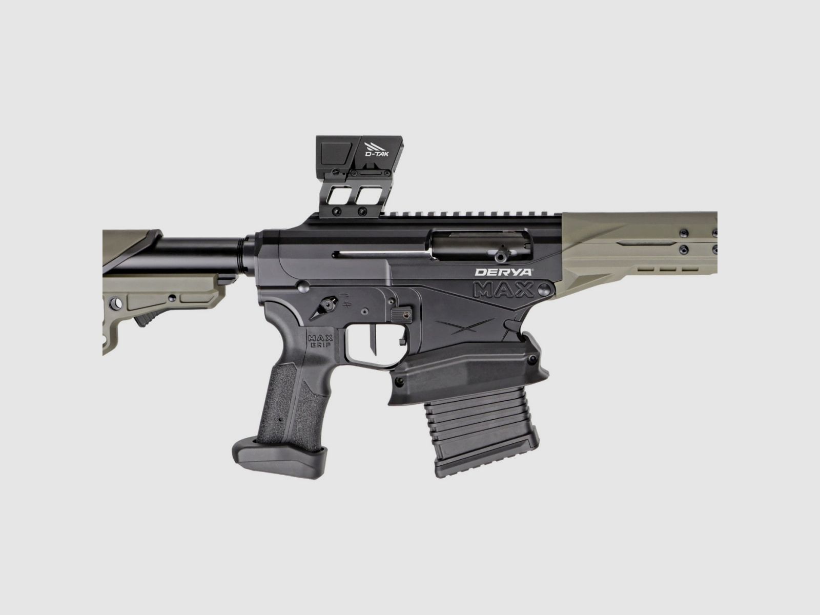 Derya Max 20" BLK/ODG met red dot - F-5003, afbeelding 3 van 4