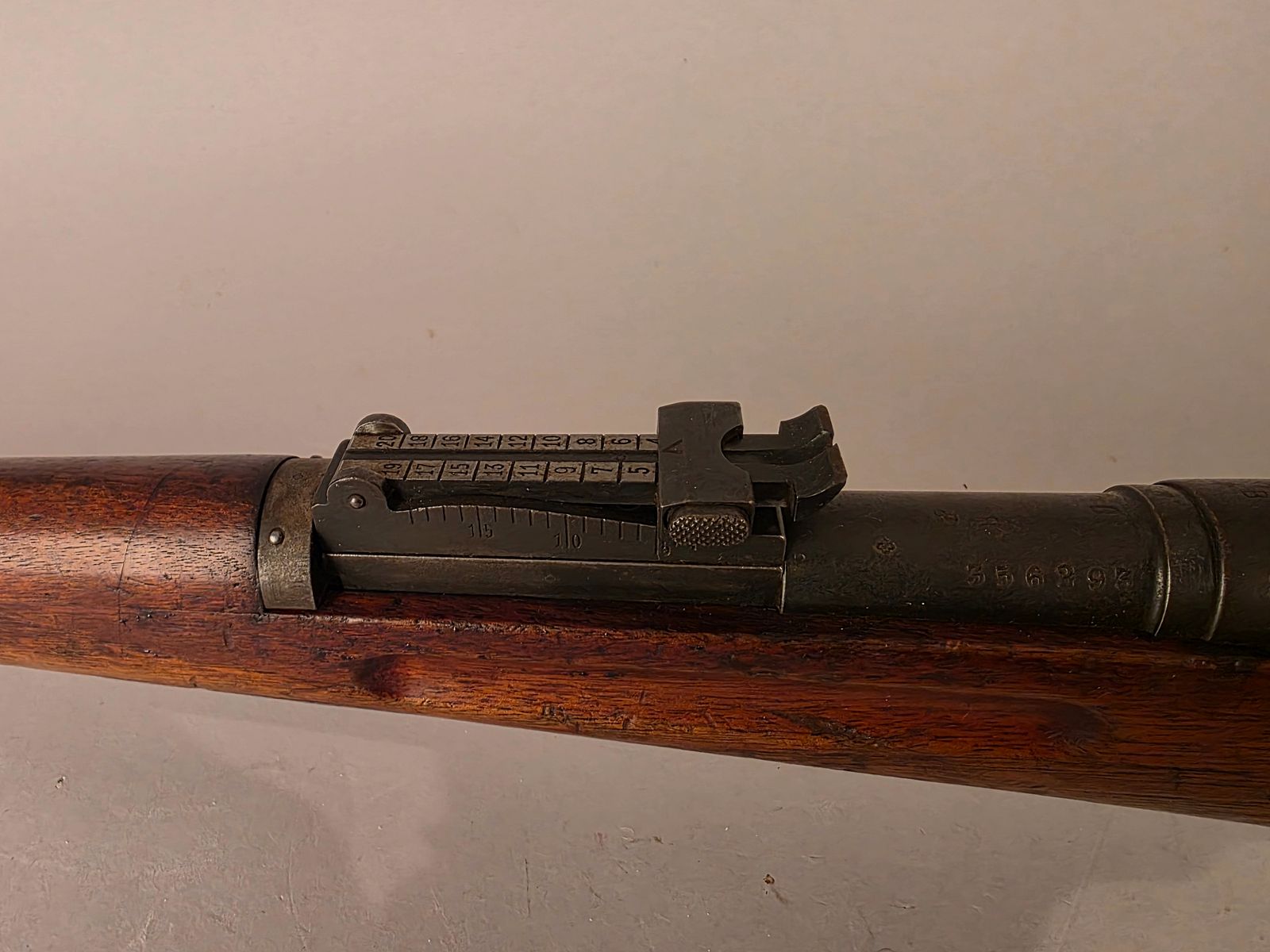Oryginalny szwajcarski karabin 31 (K31), kaliber 7,5x55, bez zamka