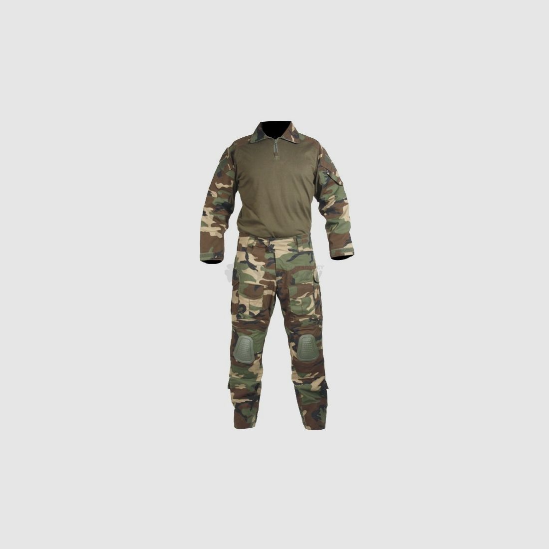 DELTA TACTICS COMBAT UNIFORM WOODLAND XL, image 8 of 8