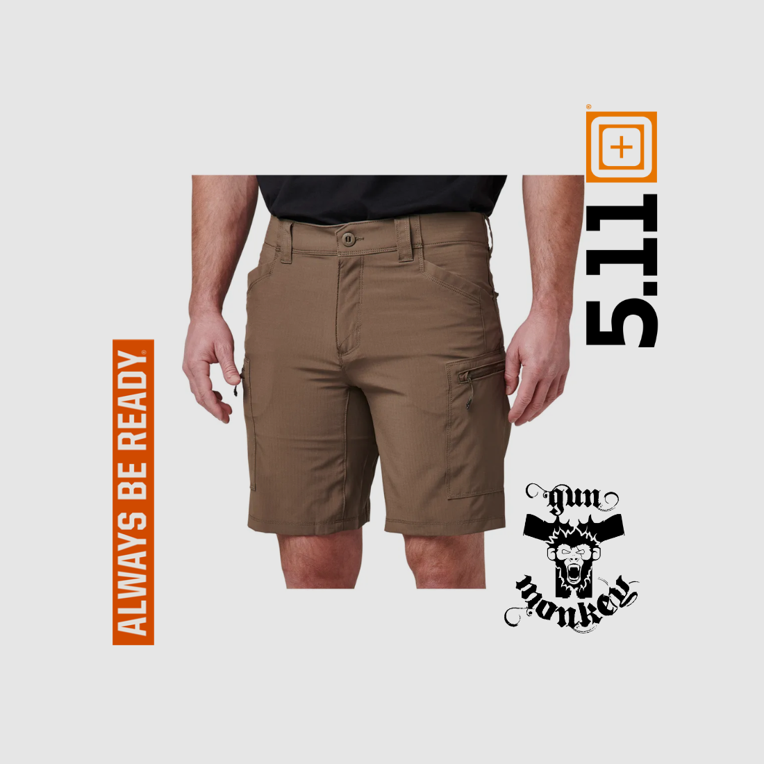 Short 5.11 Trail Short Light coloris 367 Major Brown taille 32 (73365), image 7 sur 9