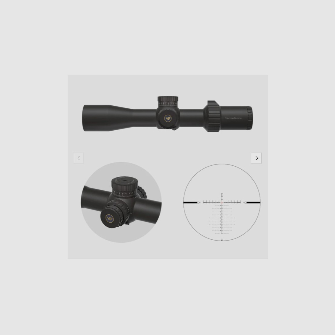 Vector Optics SCFF-50 Taurus Zielfernrohr 4-16x44 HD MOA - Montage für 21mm Picatinny/Weaver
