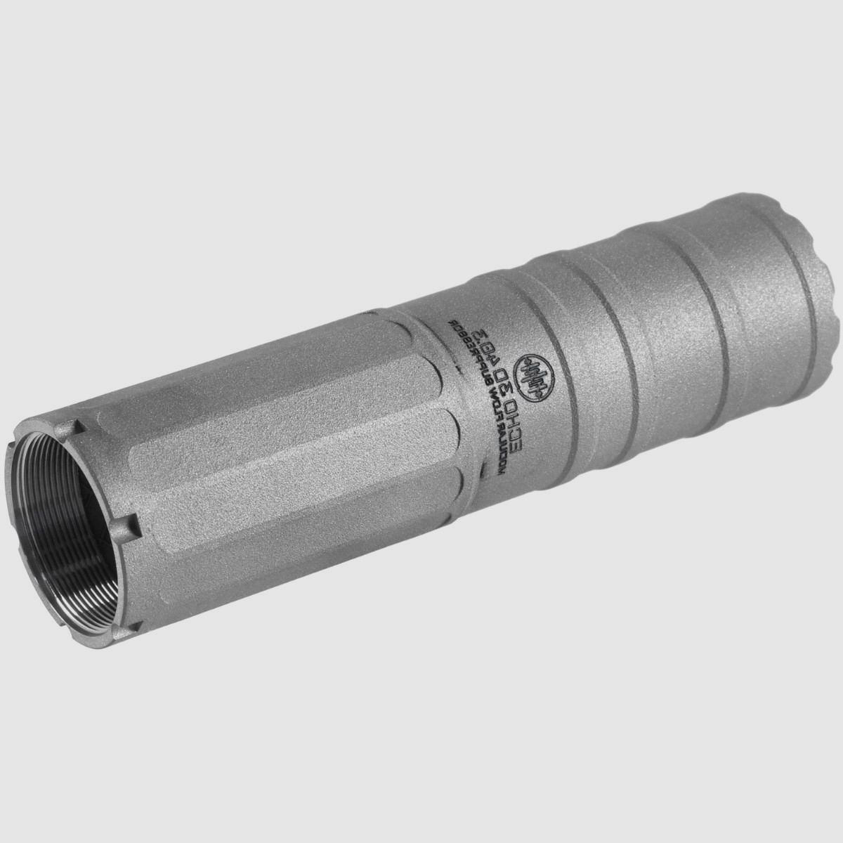 BK Precise - Moderator ECHO 3D 40.3 + HUB Taplock - Blasted Stainless - .223Rem, zdjęcie 2 z 4
