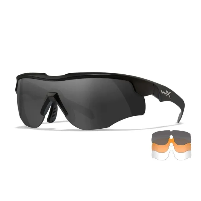 Wiley X Rogue Comm Set 3in1 tactical glasses - Matte Black (2852), image 1 of 3