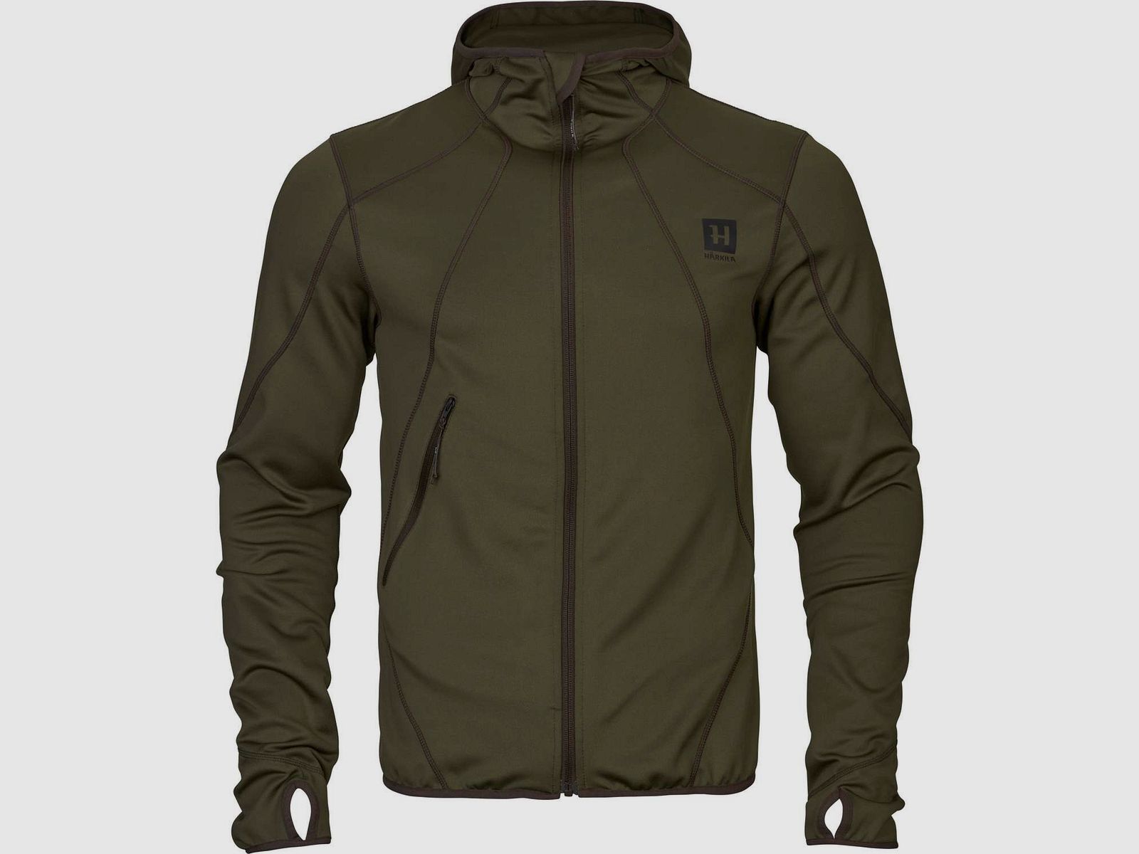 Hrkila Deer Stalker Fleecejacke mit Kapuze