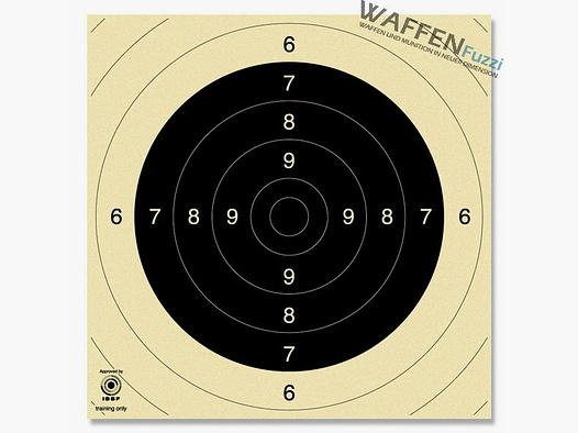 Réflexion de pistolet Réflexion KK 100 m Réflexion BDS pour 100 m, 26 x 26 cm, 50 pièces.