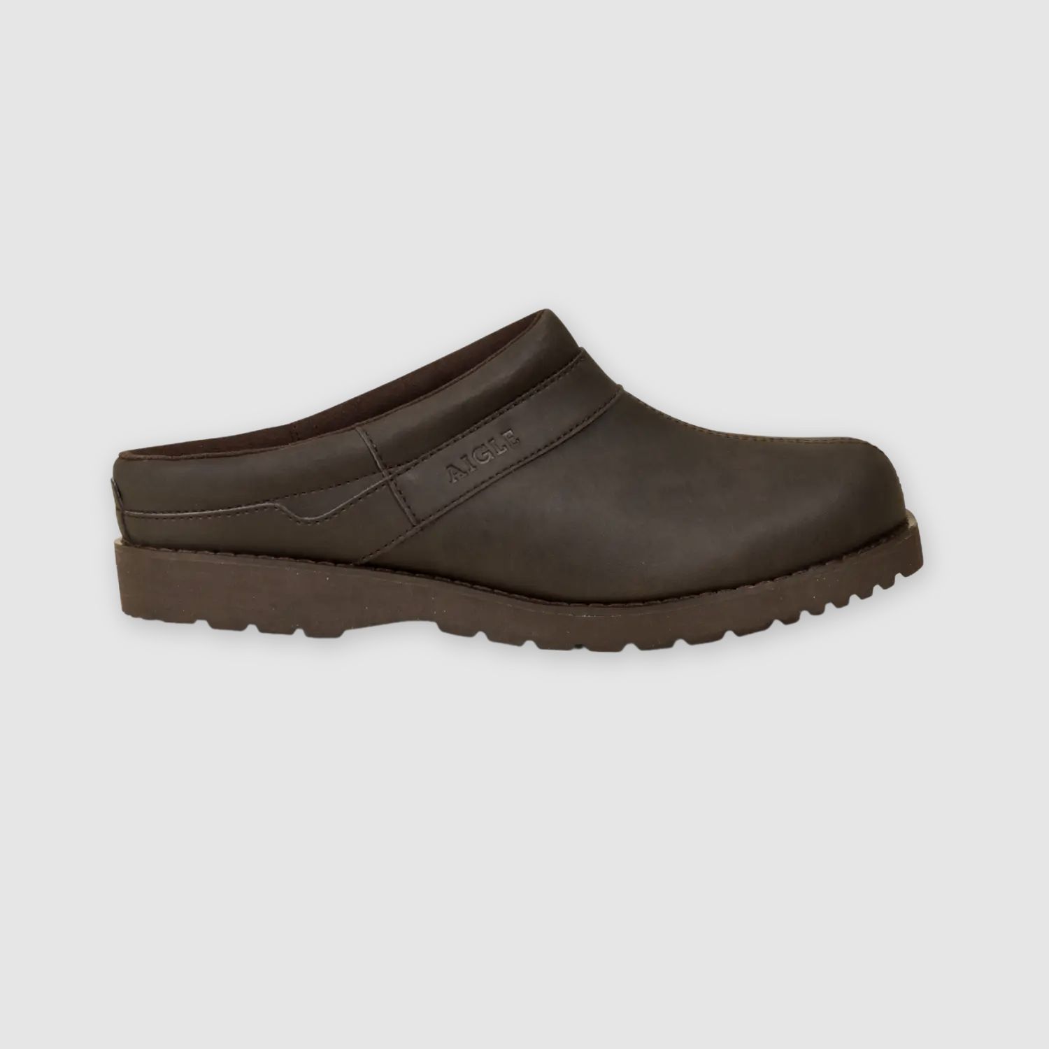 Aigle Basilo skórzane klompy