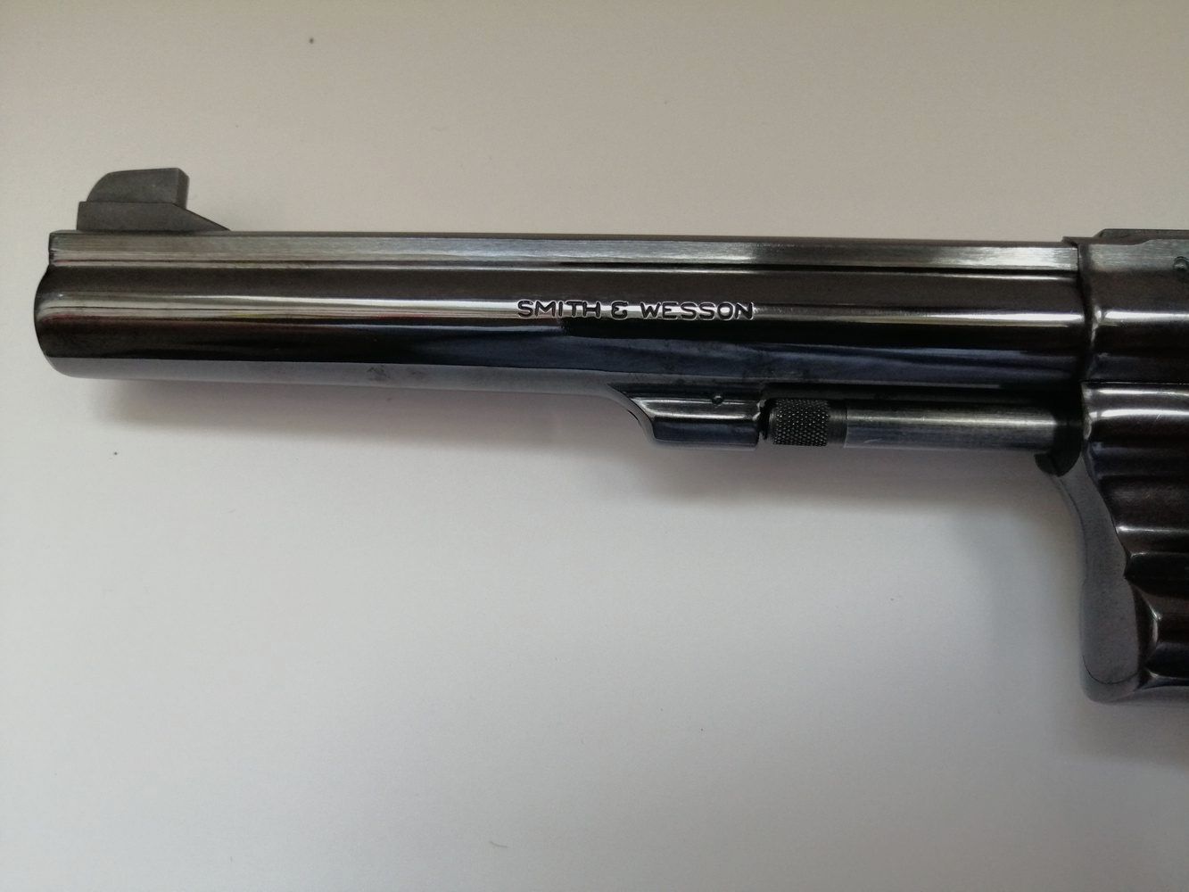 Wunderschöner Revolver Smith&Wesson K38 / 14-3. Kal.38 SP – TARGET-MODELL – neu!, Bild 9 von 10