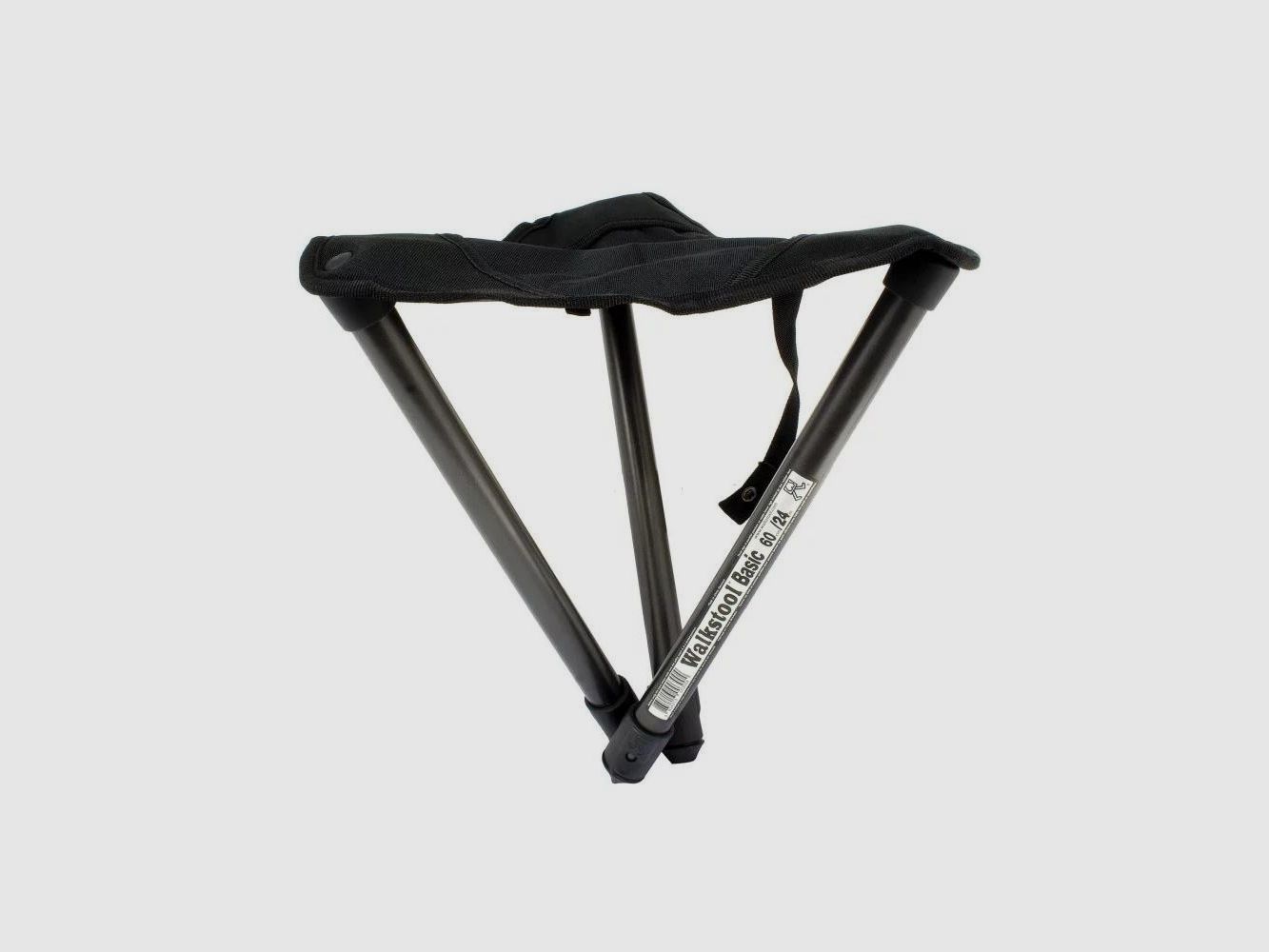 Dreibein-Sitz Walkstool BASIC 60 cm - Leicht und Stabil - Faltbar und Kompakt - Komfort und Mobilität bei der Jagd, Bild 1 von 4