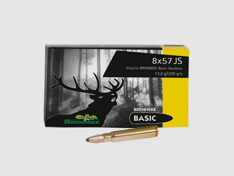 Brenneke 8x57 IS 200GR Basic 20 patronen