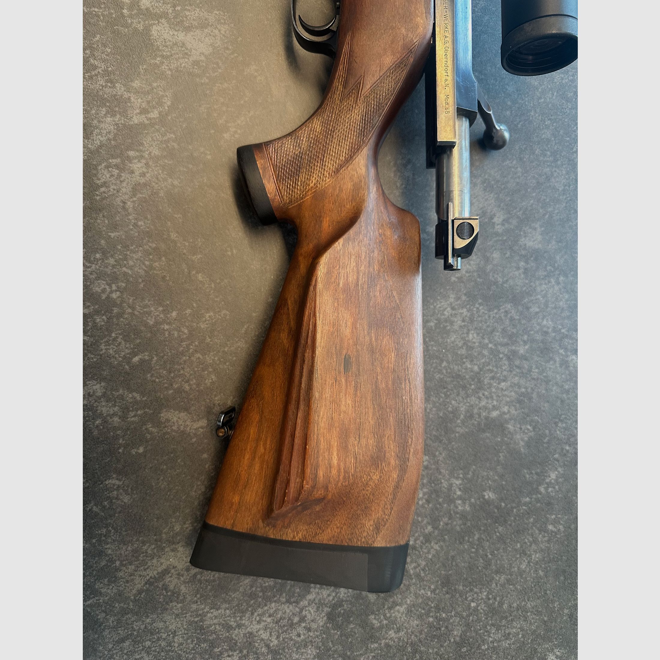 Mauser 66 in 8x68s mit m13x1 Mündungsgewinde und Meopta Meostar r2 2,5-15x56 Zielfernrohr
