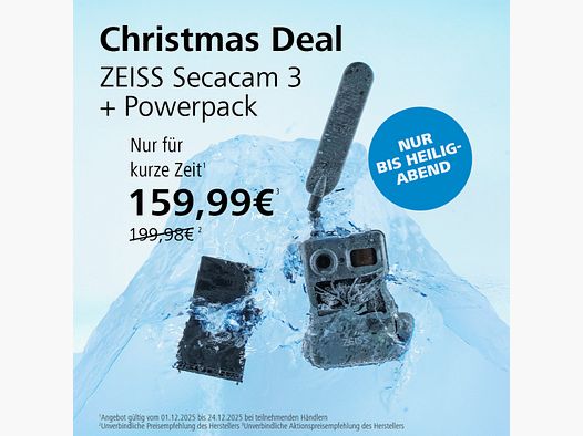 ZEISS Secacam 3 + Power Pack - XMas DEAL
