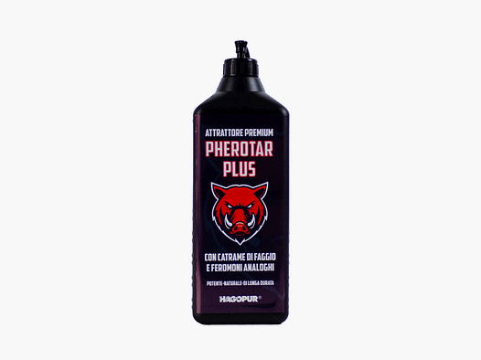 PHEROTAR PLUS – ATTRATTORE PREMIUM CON CATRAME DI FAGGIO E FEROMONI ANALOGHI 1 Litro