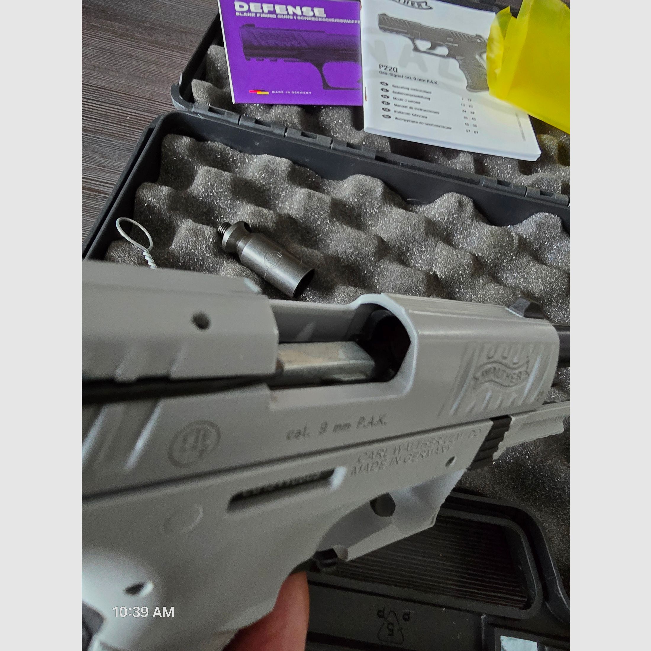Walther P22Q Concrate Neu