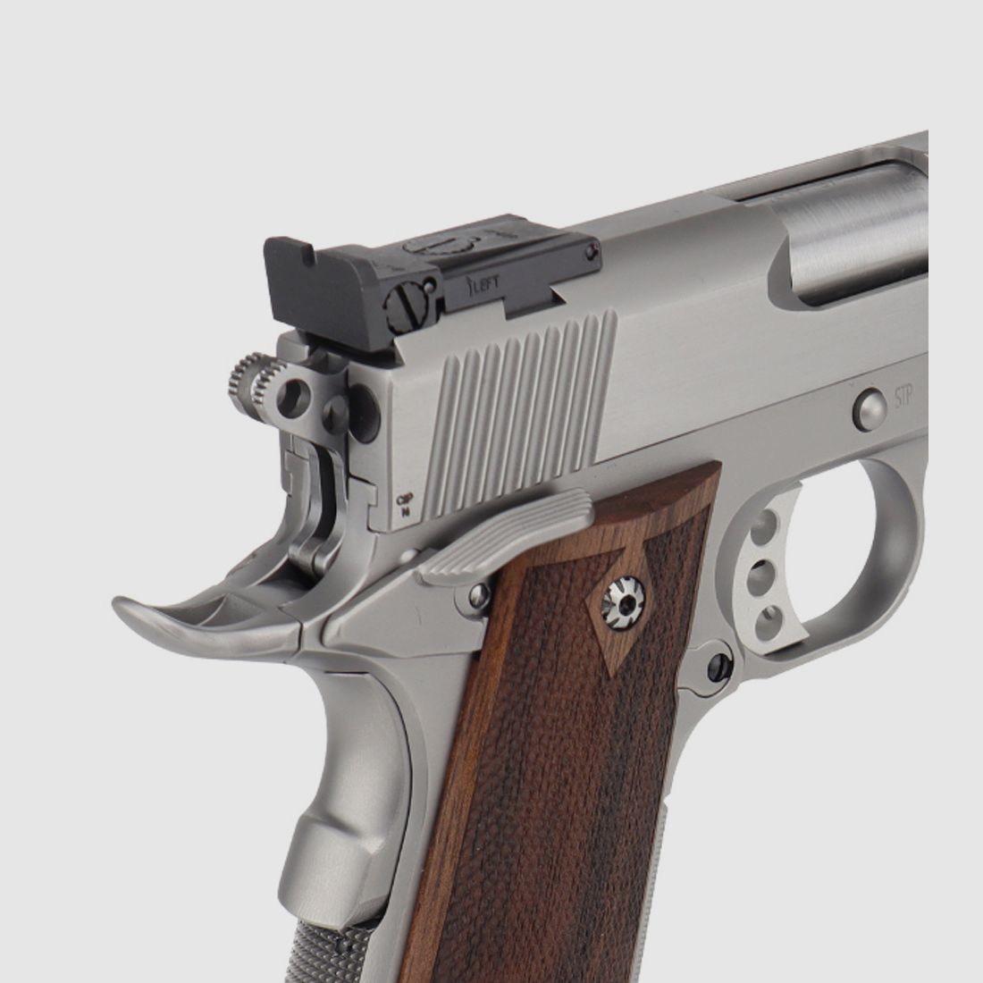 STP Sentry 6.0 Silver Cal.: 9mm Luger 1911 Sport Pistol by Prommersberger