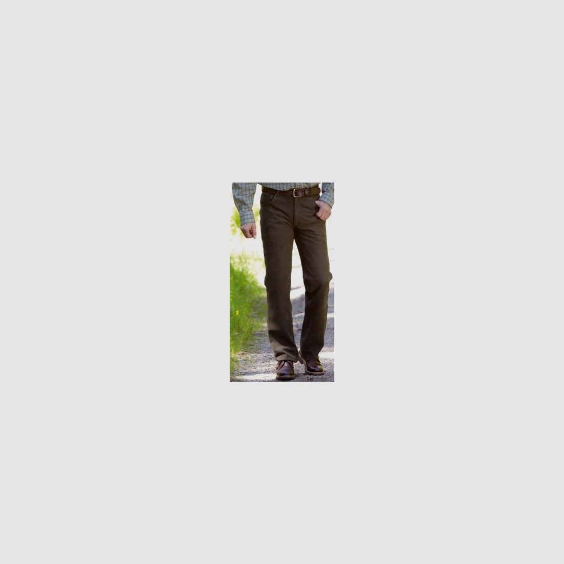 Leder Nubuk Five-Pocket -