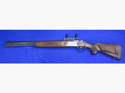 Bockdoppelbüchse Sauer 97/Blaser 95, Kaliber 9,3x74 R mit Blasermontage 95