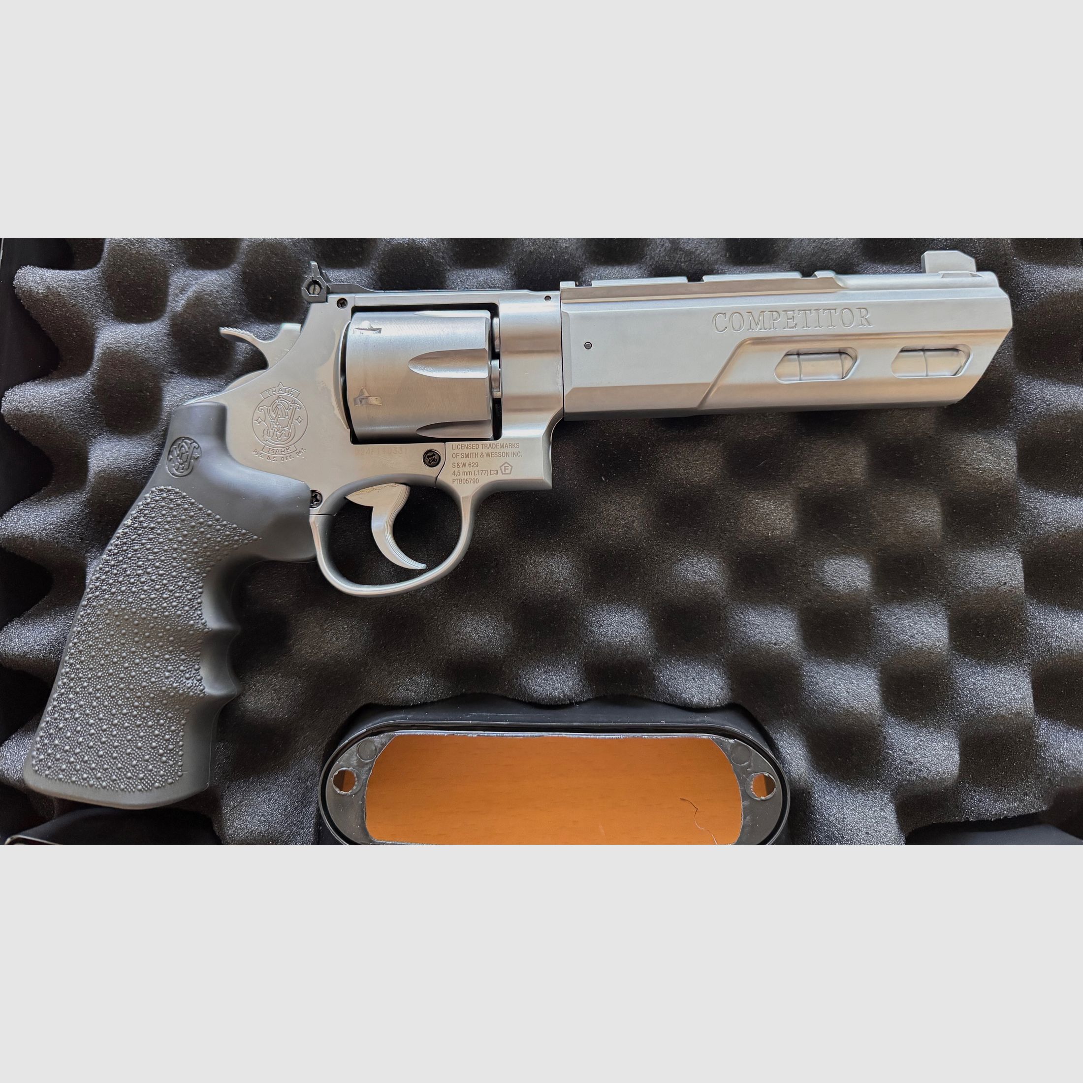 Smith & Wesson 629 Competitor CO₂ Revolver 4.5 mm Diabolo