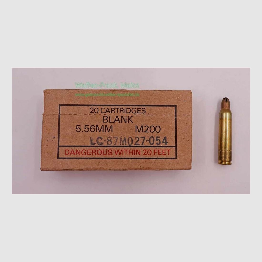 USA, Various Rifle Cartridges .223Rem/M200/Blank