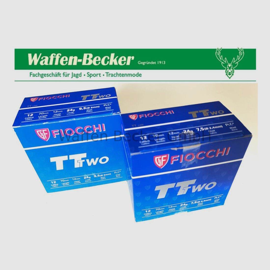 Fiocchi Fiocchi Trap TT Two Kal. 12/70 Ziarno: 2,4mm 24g --1.000 strzałów--