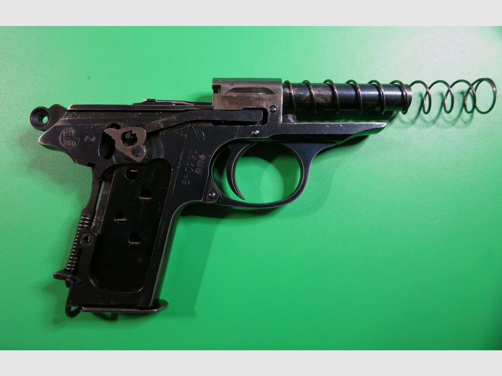 Orig.Walther PPK- 7.65mm -Busch Umbau 8mm Knall, absolute Rarität, PTB280, EINMALIG und super selten!      #13