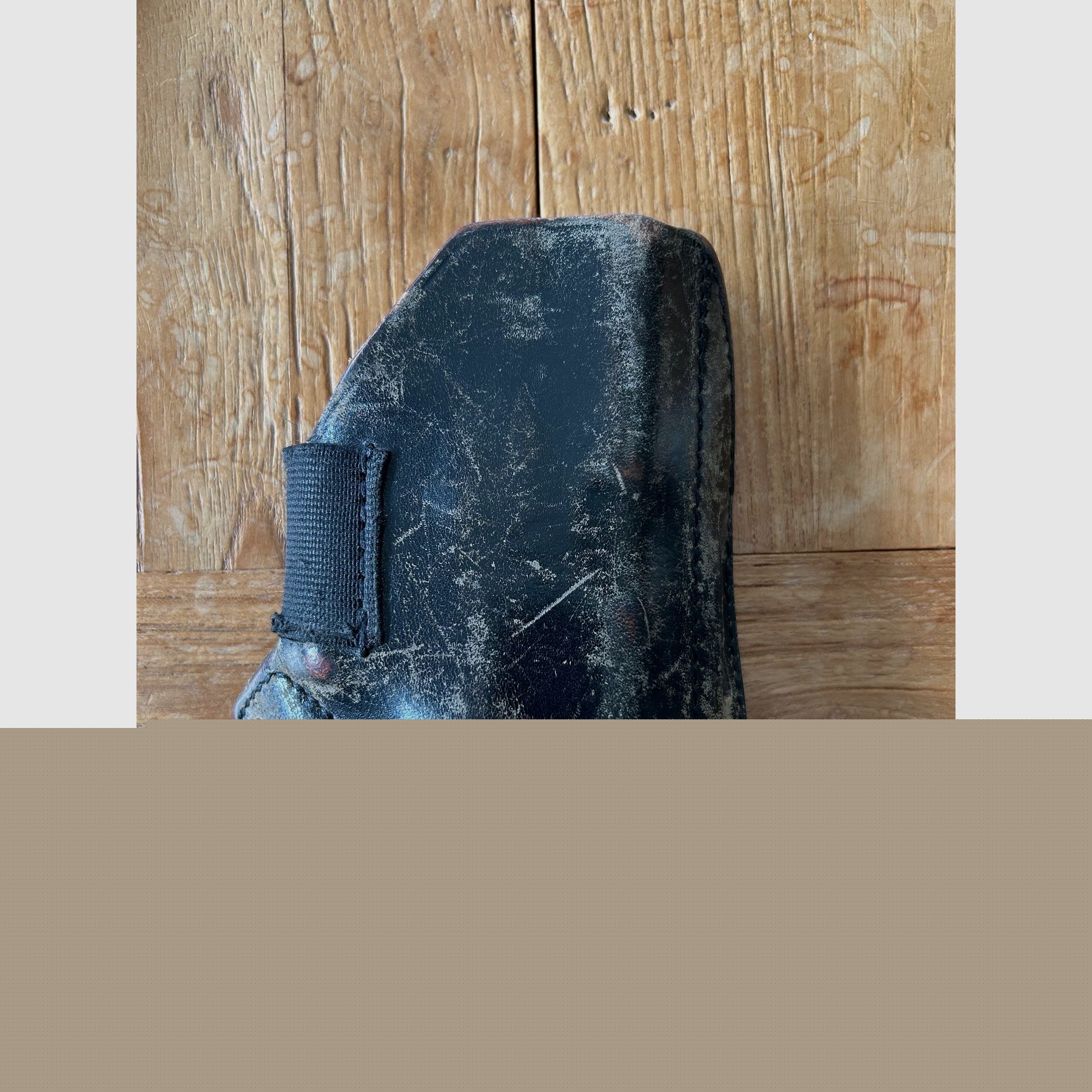 Leather holster Glock 19