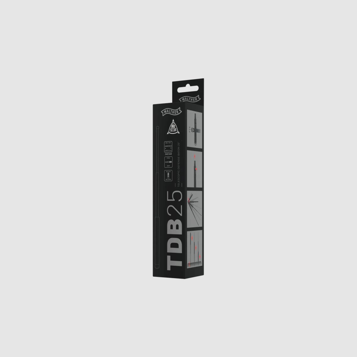 PERFECTA ProSecur Abwehrstock TDB25 540g