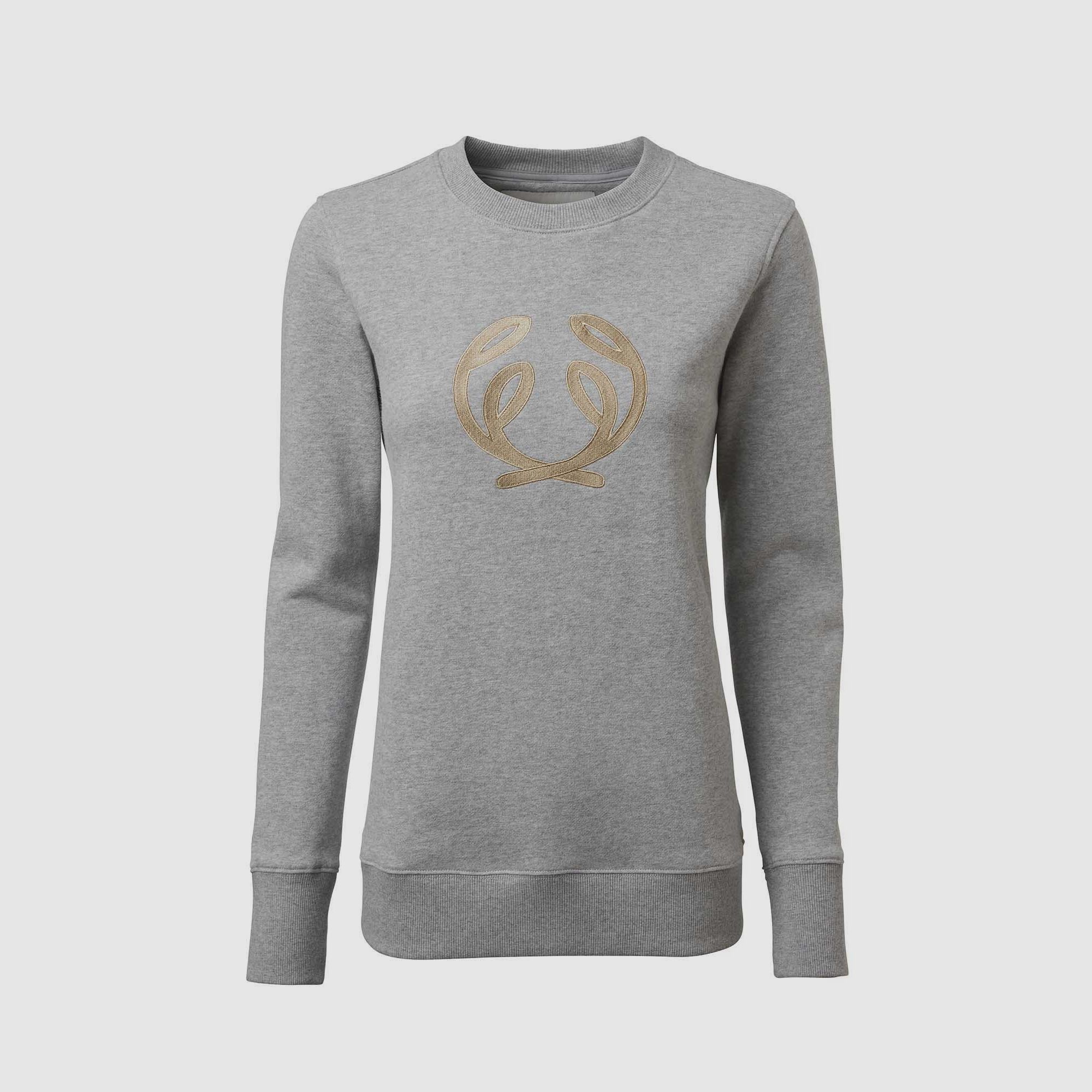 Chevalier Symbol Chemise à Manches Longues Femme, 38W, Gris