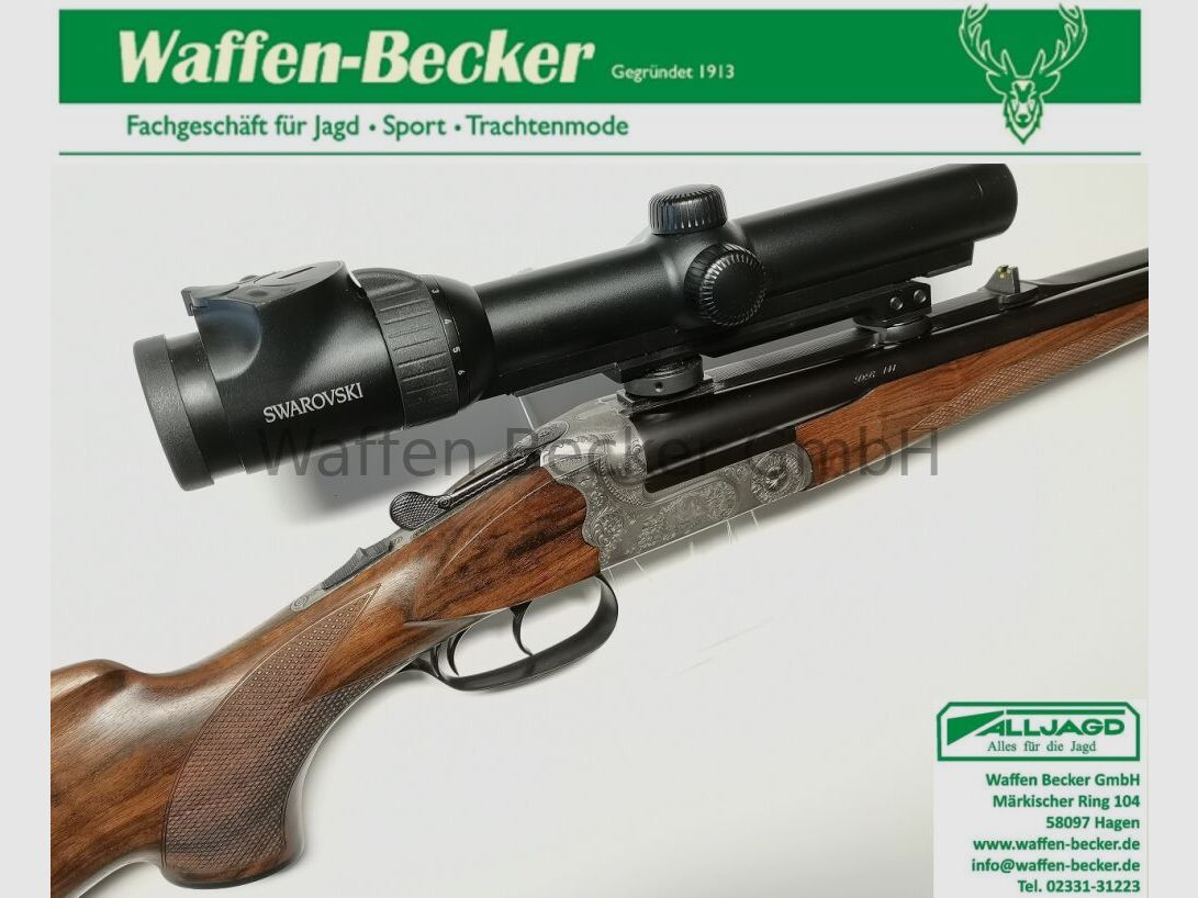 Merkel DB141 Kal. 9,3x74R Swarovski Z6i 1-6x24