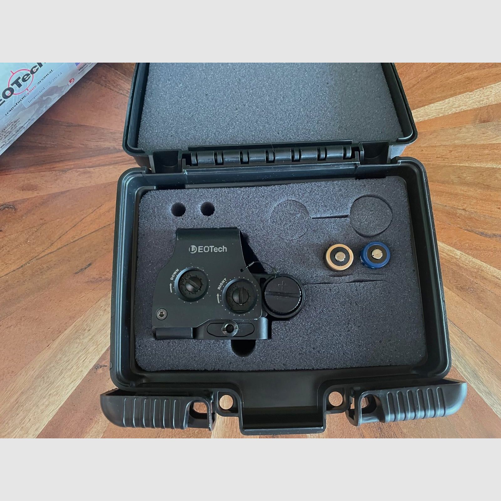 EOTech EXPS3-2 NV/Niveaux dans l'OVP