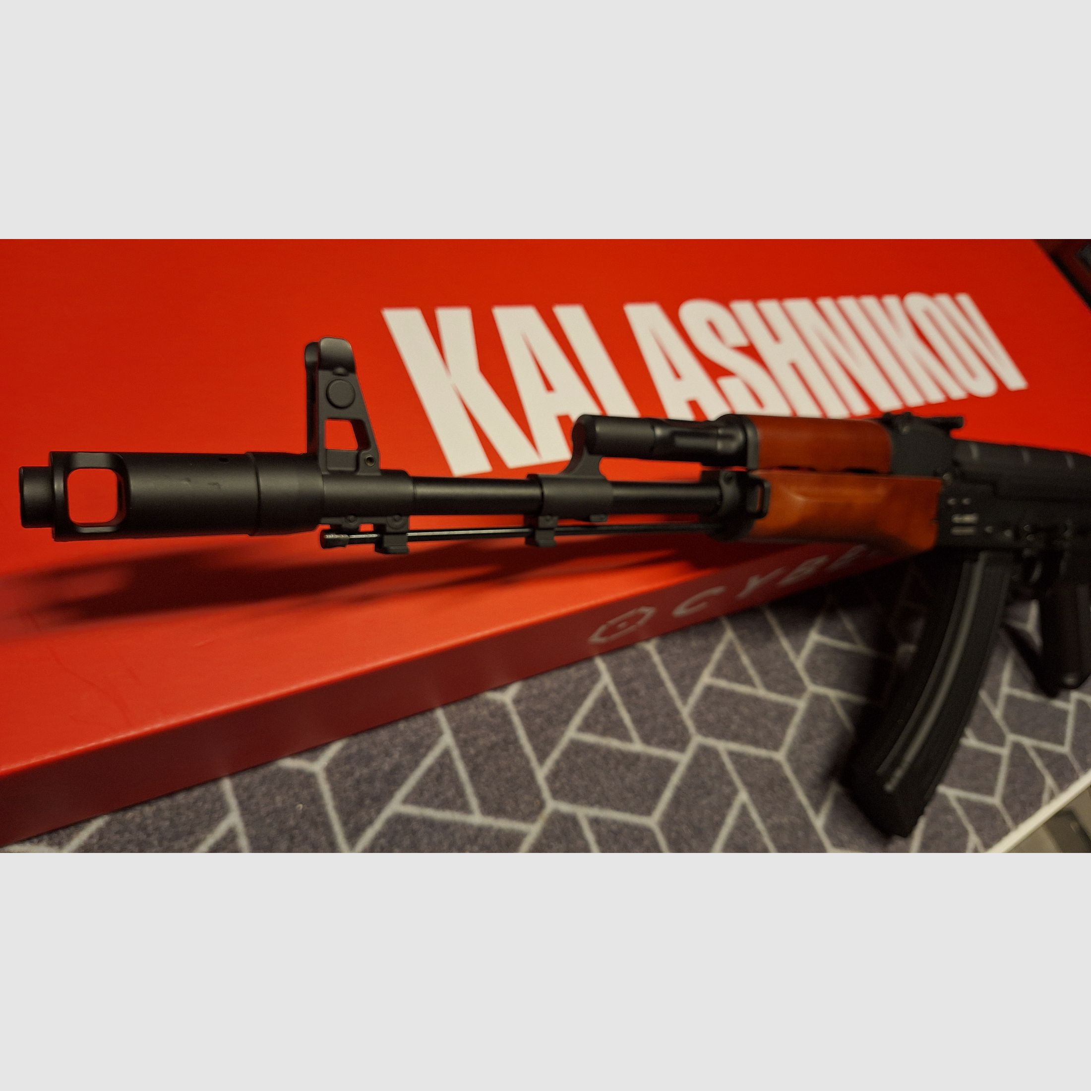 Kalashnikov AK74 G.S.G. Carabine à air Co2 4,5 mm - NEUF !
