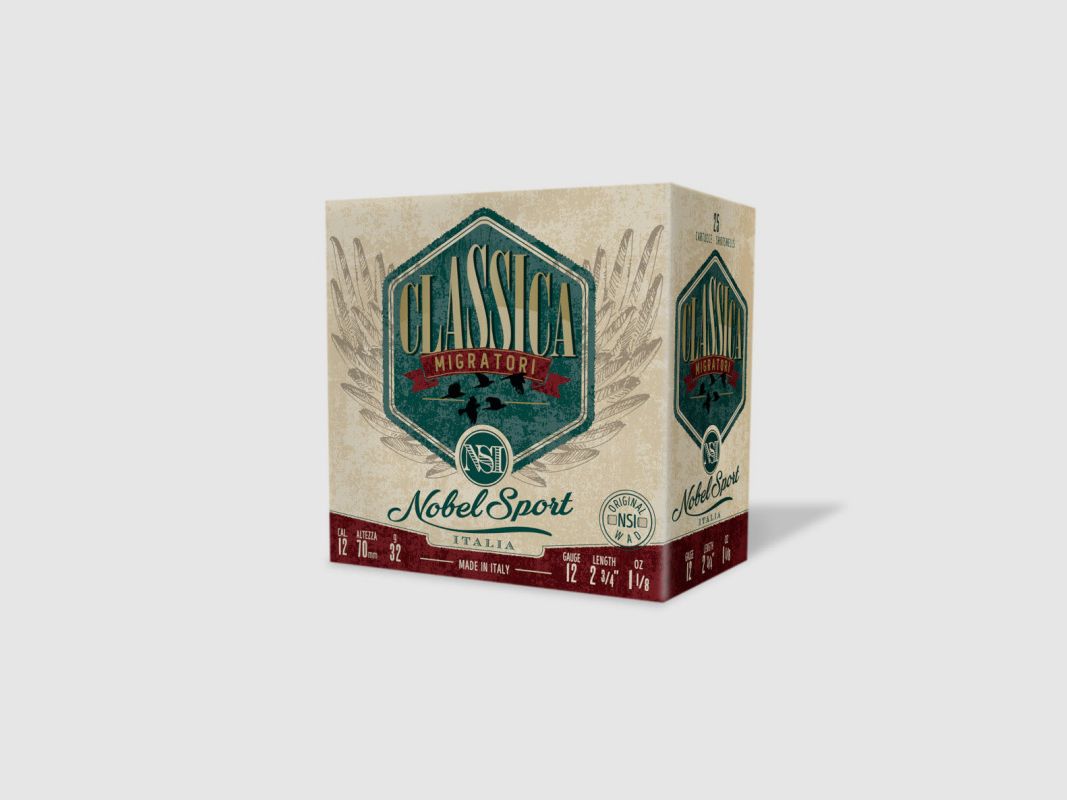 NOBEL SPORT CARTRIDGES CLASSIC 12 P8