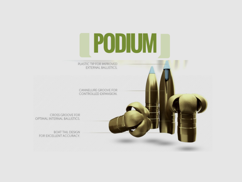 Podium TXRG 9,3×62 250grains 20 stk, billede 2 af 2