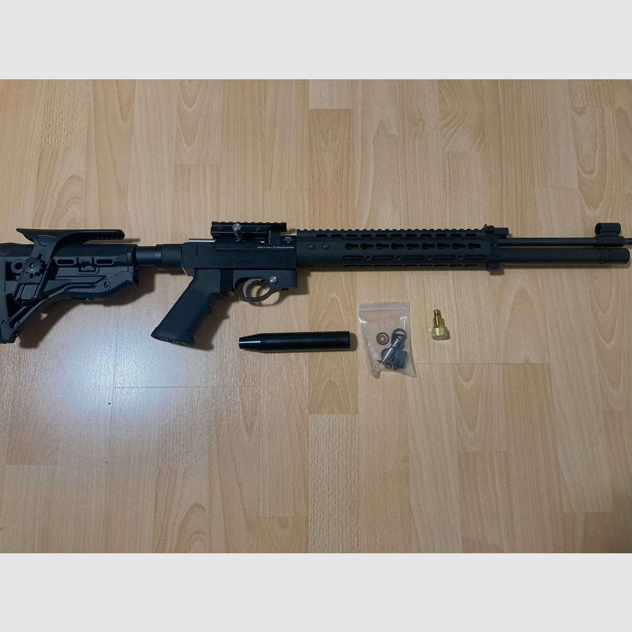 Diana Stormrider Luftgewehr Kaliber 5,5mm Umbau AR15 Stil Top Zustand mit viel Zubehör