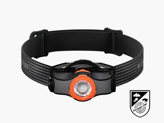 Ledlenser 502148 LED Hoofdlamp MH3 Zwart Oranje 200 Lumen