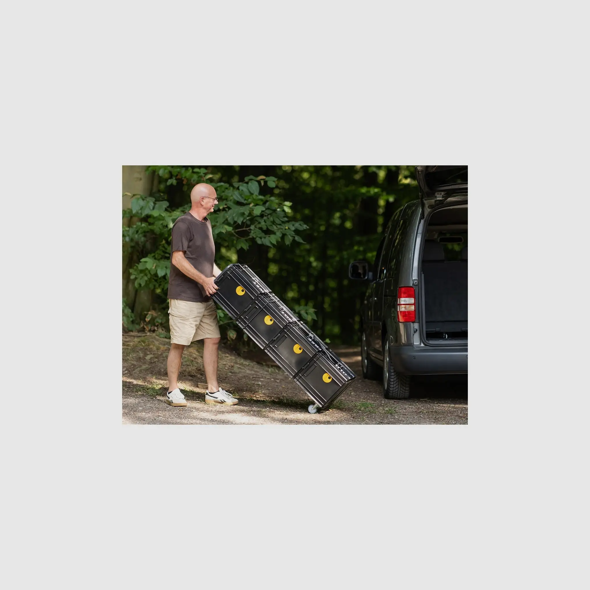 QUQUQ CORE WHEELY transport roller for four CUBES, image 1 of 3