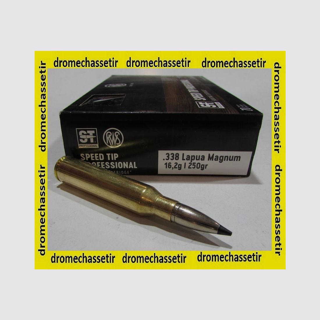 Pudełko 20 nabojów .338 Lapua Magnum, RWS 250 grains Speed Tip Pro