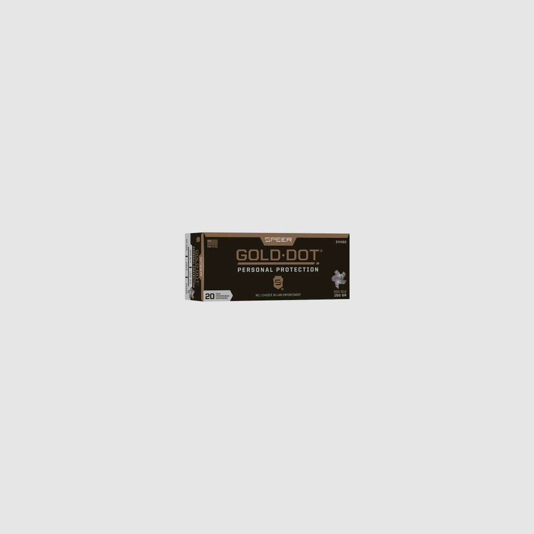 Speer Gold Dot .300 AAC Blackout 150GR GDSP 20 Patronen